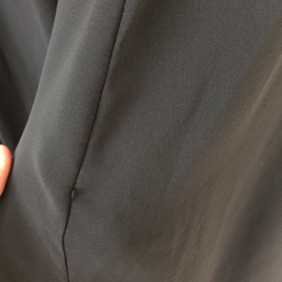 SALE
 Premise Dress Small Black Chiffon Flow Dress H30 - Picture 6 of 8